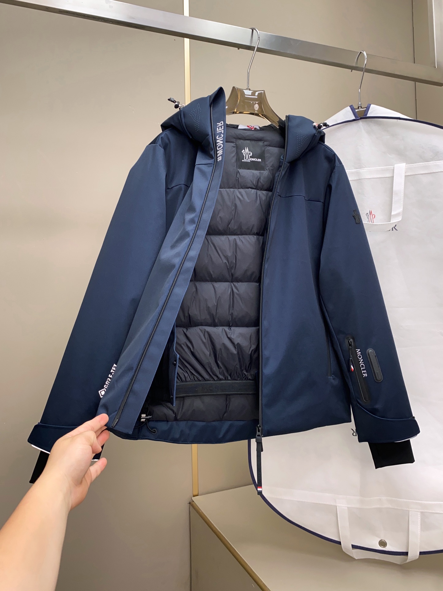 丈兰色设计细节特写镜头