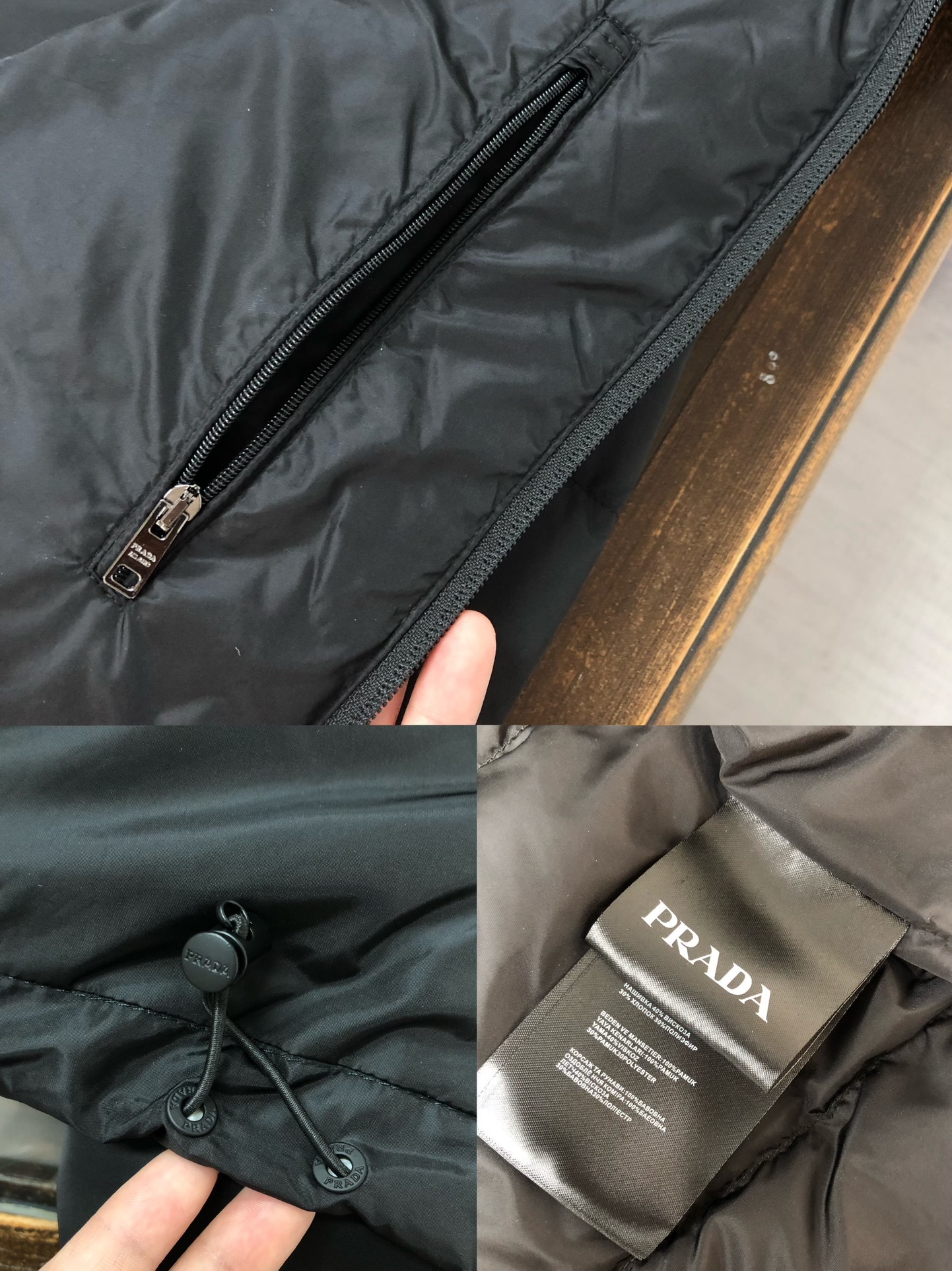 羽绒 新款上架🎬PRADA 普拉达 25秋冬新款羽绒服外套,立领金典款式轻便蓬松保暖舒适,经典百搭实穿,