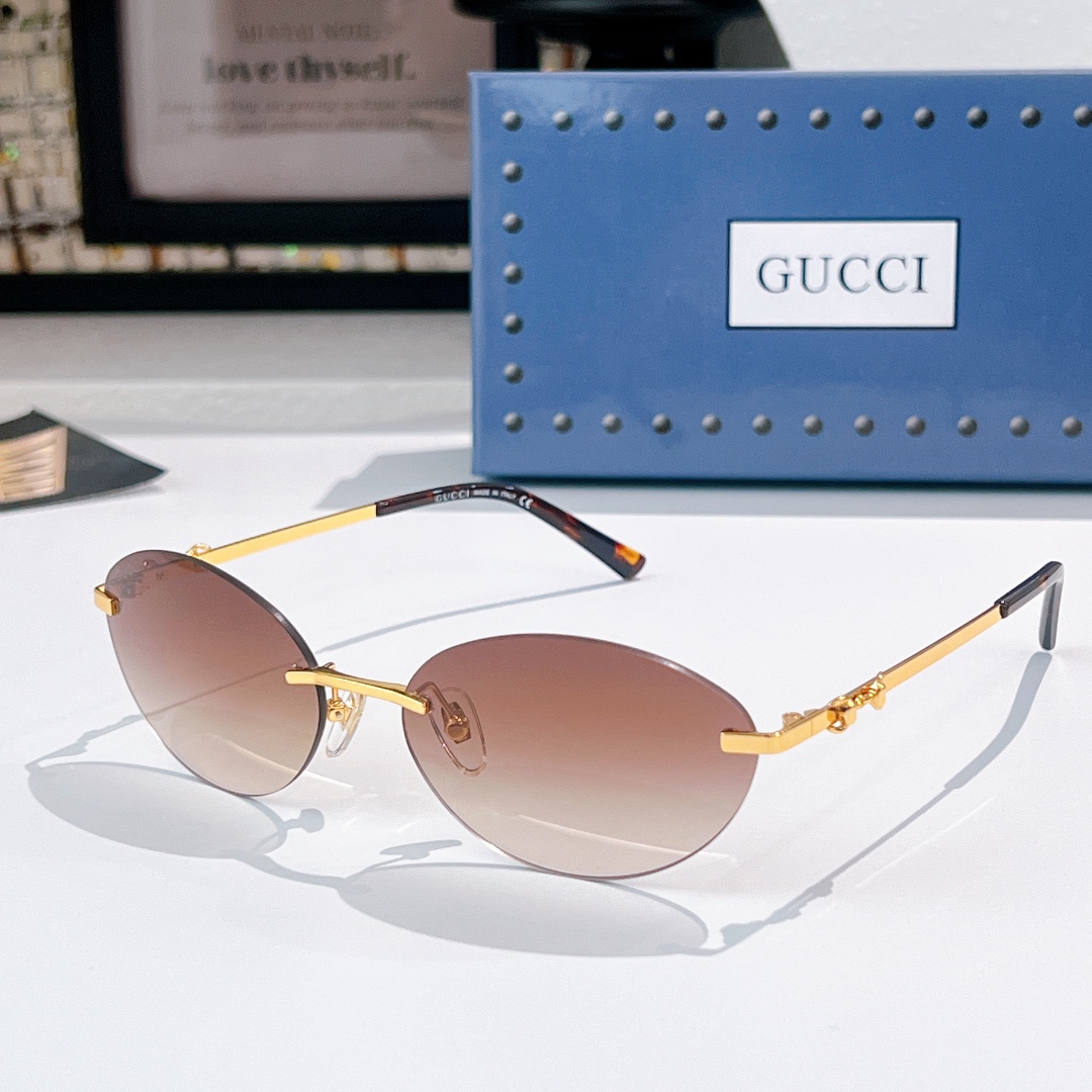 GUCC*MODEL：GG2051S SIZE： 57口17-145🔝🔝