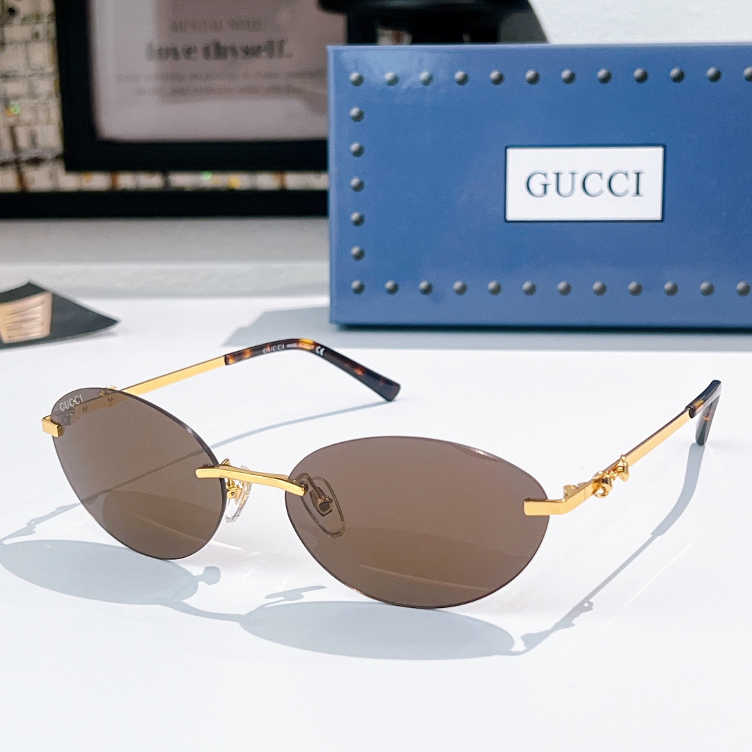 GUCC*MODEL：GG2051S SIZE： 57口17-145🔝🔝