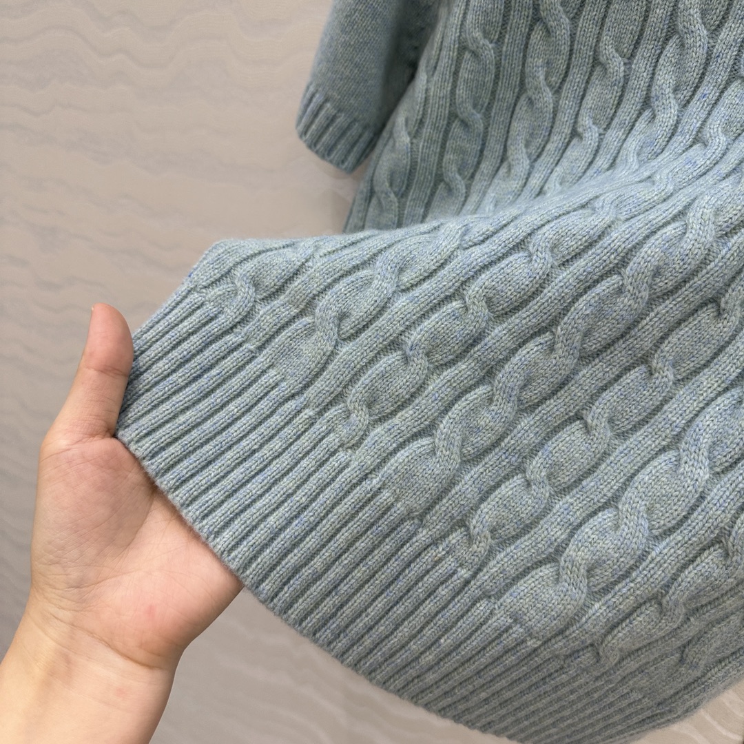 独家首发❤️高端原单品质，lP🆕高智感 老钱风穿搭气质圆领羊毛短袖上衣！品质控必入！100%进口羊毛重磅