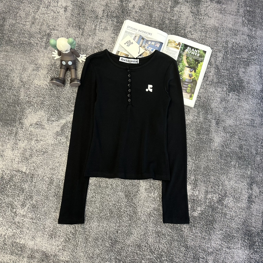 Women's Long Sleeve Top - Stylish & Comfortable (Gray, White, Black, Yellow) 3 i1758087548 3066 0