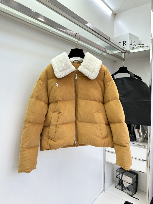 Corduroy Jacket with Lamb Wool Collar & Goose Down Filling - Warm & Stylish 12 Corduroy Jacket with Lamb Wool Collar & Goose Down Filling – Warm & Stylish
