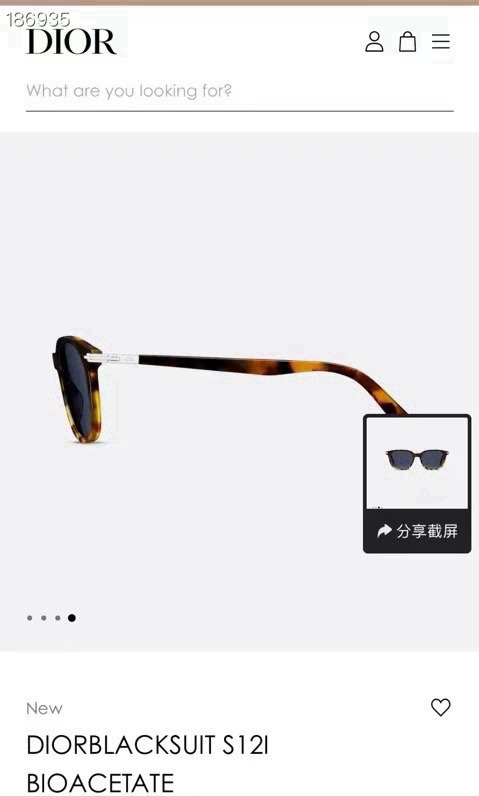 ‼️ 官网图 DIO*🌟🌟🌟MODEL：DiorBlacksuit S12F🌟🌟🌟