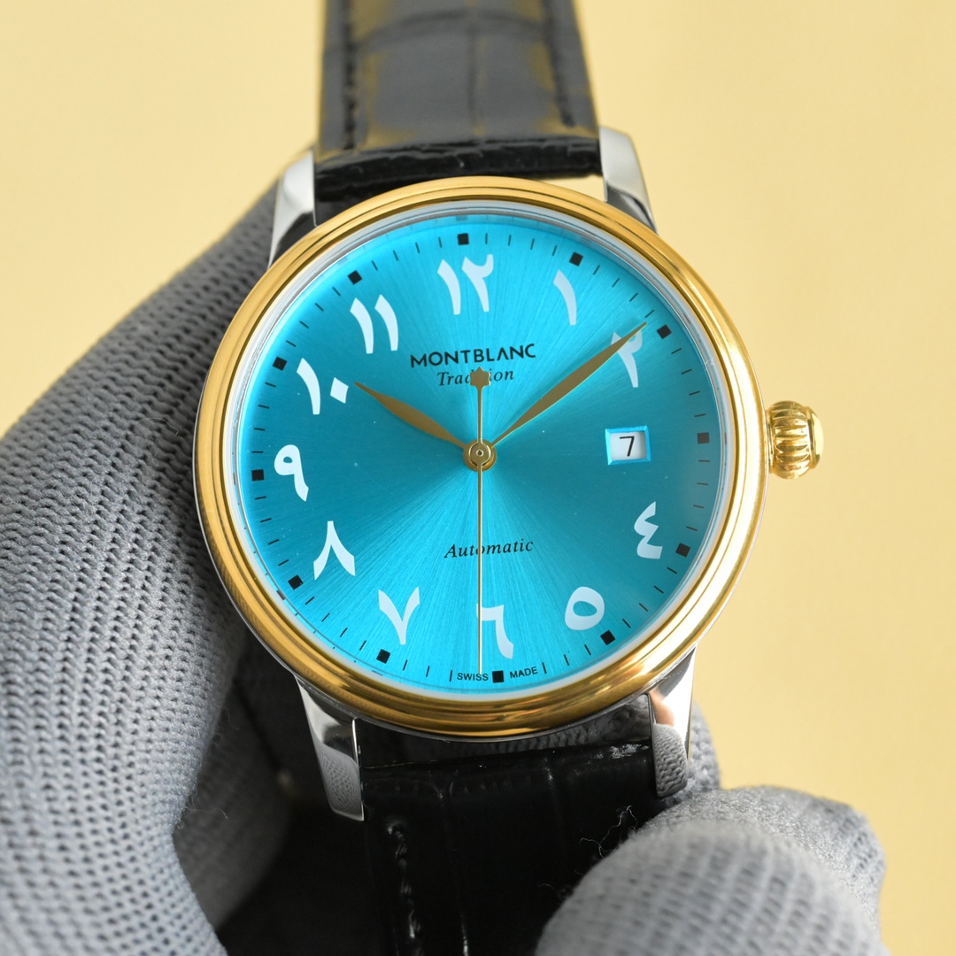 NO:340715,White Gold [TW Factory new product recommendation, latest masterpiece] Original replica Montblanc Star Series Literally used, Arabic numerals, new design 1 diameter 40MM, thickness 9.53MM!  2 Quenching process blue steel needle, TW built with a lot of money!  3Pelletteria Italian cowhide + pin buckle!  4 Equipped with imported original 2824 movement, 3-character digits, calendar, the most straightforward way presentation and display functions, elegant style!  TW Factory's ingenuity work you deserve!  ,montblanc,cowhide19860909白 金【TW Factory新品推荐 最新力作】原版复刻 万宝龙明星系列 字面使用了,阿拉伯数字,新款设计 1直径40MM,厚度9.53MM！ 2淬火工艺蓝钢针,TW重金打造！ 3Pelletteria意大利牛皮+针扣！ 4搭载进口原装2824机芯,3字位,日历,最为直白的方式呈现与显示功能,优雅风范！ TW Factory工厂匠心之作 您值得拥有！,,montblanc,cowhide,Watch