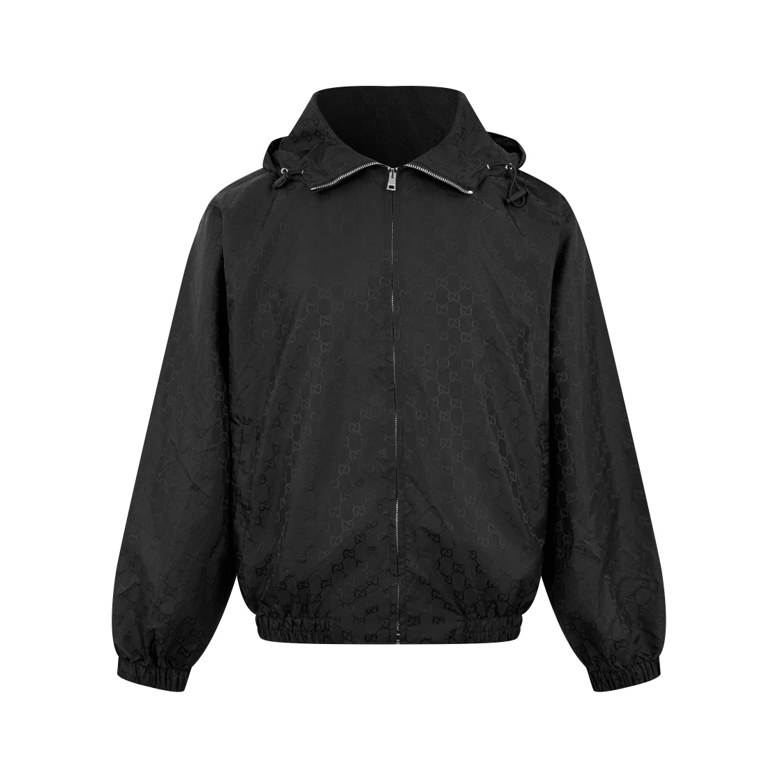 NO:528123,.Gucci Full-print GG zipper jacket Customized high-density mercerated nylon material Excellent texture Comfortable skin fit Customized mercerated jacquard technology cotton brocade Excellent texture Comfortable skin fitting Mainly tone Obsidian black Like the star track under the night Encountering the GG pattern covering the body Be derived from the brand's profound cultural heritage It quietly emerges in a looming posture The hood gently flutters, adding a sense of agility and elegance to the overall shape With its unique flexible switching design of the clothing body, it has become a model for the perfect fusion of fashion and function Craft 1: Fabric jacquard technology Weaving a full-frame GG jacquard pattern technology Controls the interweaving method of warp and weft threads Precisely controls the interweaving density and tension of the yarn to make it more three-dimensional. Craft 2 Human body three-dimensional cutting Return to traditional craftsmanship techniques Through segmentation Folding Shrinking  The so-called slow work produces fine work. It is respect for the material. The pursuit of hand feel. Complex workmanship, cumbersome, slow time, high loss. Process 3: Template opening bag. Preset templates to guide the position of the bag. Shape and size. Accuracy ensures the quality of the bag opening. Auxiliary materials. Custom 1:1 Gucci Pocket Zipper Custom 1:1 Gucci Placket Zipper Custom 1:1 Gucci Double Slider Zipper Custom 1:1 Gucci Webbing Custom 1:1 Gucci Cord Custom 1:1 Gucci Pig Nose Cress Custom 1:1 Gucci Trademarks. Fit Loose Size 44 46 48 50 Functional clothing bags. Storing into a bag,,gucci,jackets &  coats, hats, alexander wang19860909.Gucci 满印GG拉链夹克 定制高密织丝光尼龙料 质感卓越 舒适贴肤 定制熠彩丝光提花科技棉锦 质感卓越 舒适贴肤 以曜石黑为主基调 似夜幕下的星轨 邂逅铺满衣身的GG图案 源自品牌深厚的文化底蕴 以一种若隐若现的姿态悄然浮现 风帽轻轻飘动 为整体造型增添了一份灵动与飘逸 以其独特的服饰包体灵动切换设计 成为时尚与功能完美融合的典范之作 工艺1: 面料提花工艺 通过在织物表面织出全幅 GG提花织纹技术 控制经纬线的交织方式 精确控制纱线的交织密度和张力 使其更具立体感 工艺2人体学立体裁剪 回归传统工艺手法 通过分割 折叠 抽缩 拉展技术手法 所谓慢工出细活 是对材料的尊重 对手感的追求 做工复杂 繁琐 时效慢 损耗高 工艺3: 模版机开袋 预设的模板来指导开袋的位置 形状和大小 精确性确保了开袋效果质量 辅料 定制1:1 Gucci 口袋拉链  定制1:1 Gucci 门襟拉链  定制1:1 Gucci 双拉头拉链  定制1:1 Gucci 织带  定制1:1 Gucci 鸡眼  定制1:1 Gucci 猪鼻扣 定制1:1 Gucci 商标 版型 宽松版型 尺码 44 46 48 50 功能服饰包体灵动切换 收纳成一个包包,,gucci,jackets & coats,hats,alexander wang,Men's clothing