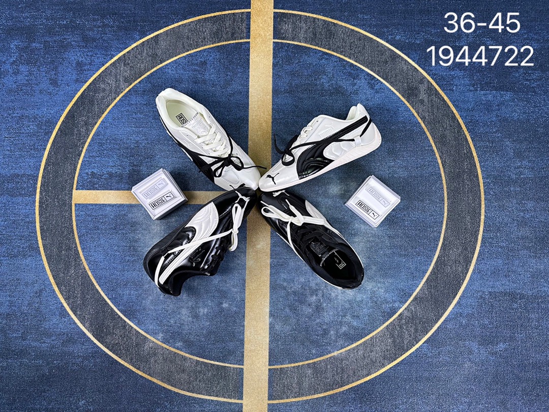 Rosé x PUMA彪马 Speedcat 系列 情侣 薄底赛车德训双鞋带 货号:404391-01 编码:1944722