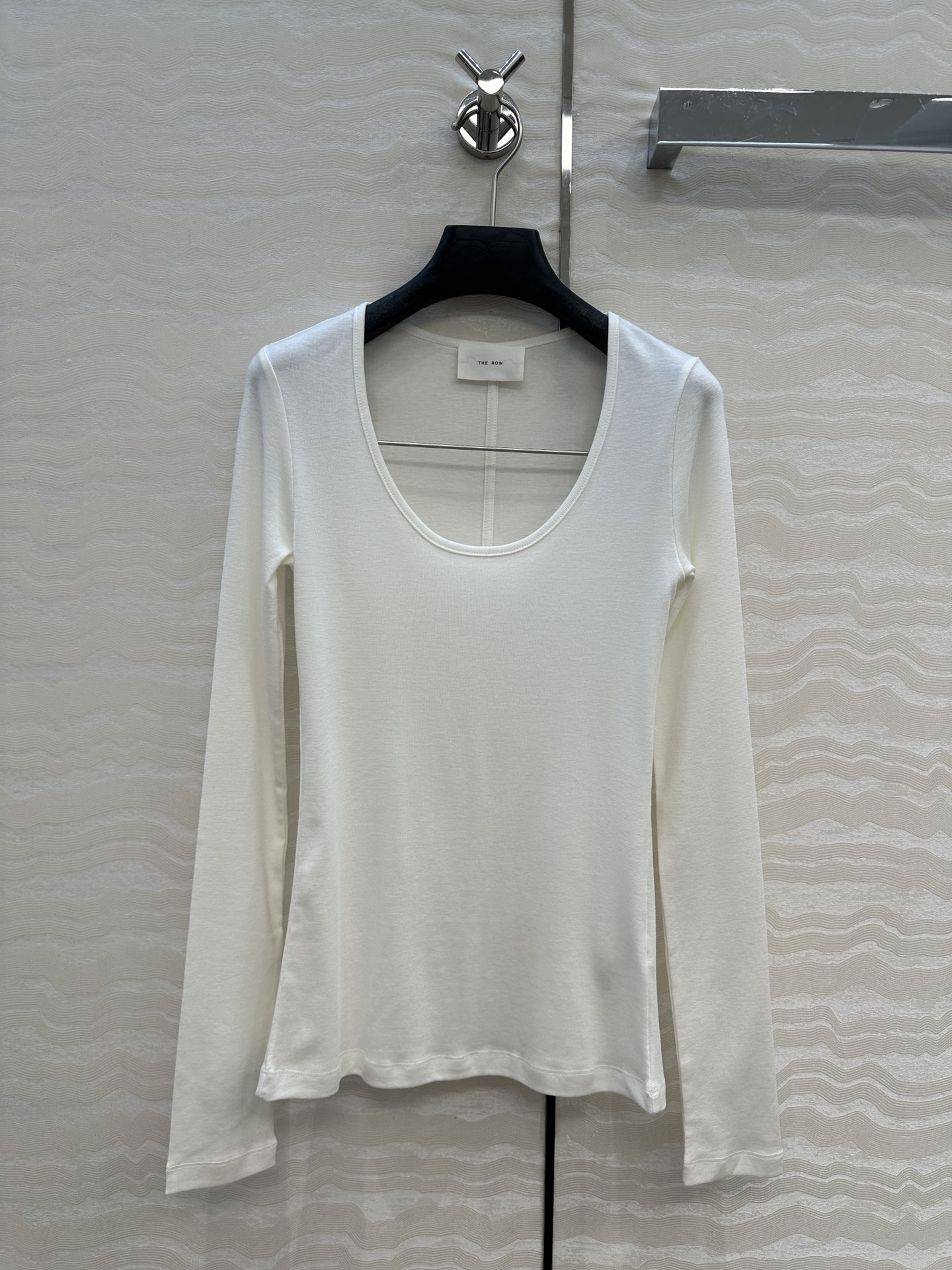 独家首发❤️原单品质，Row风纸片人穿搭！进口天丝羊毛U领打底衫！超级显瘦神器！极简叠搭单品！白富美必入