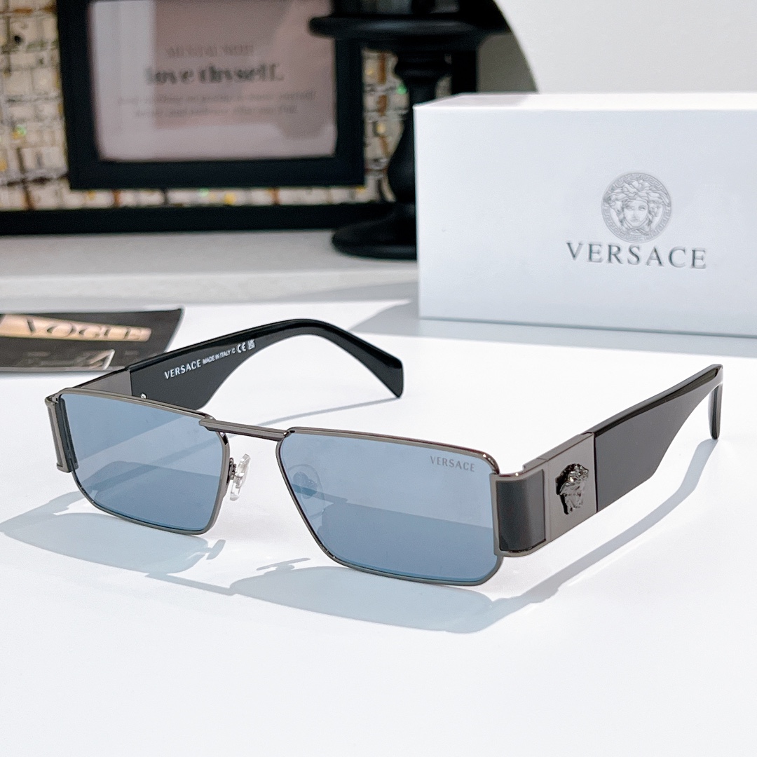 NO:376041,Versac* MODELVE SIZE57 port 16- glasses sunglasses sunglasses, glasses, versace19860909Versac* MODELVE SIZE57口16- 眼镜墨镜太阳镜,眼镜,versace,glasses