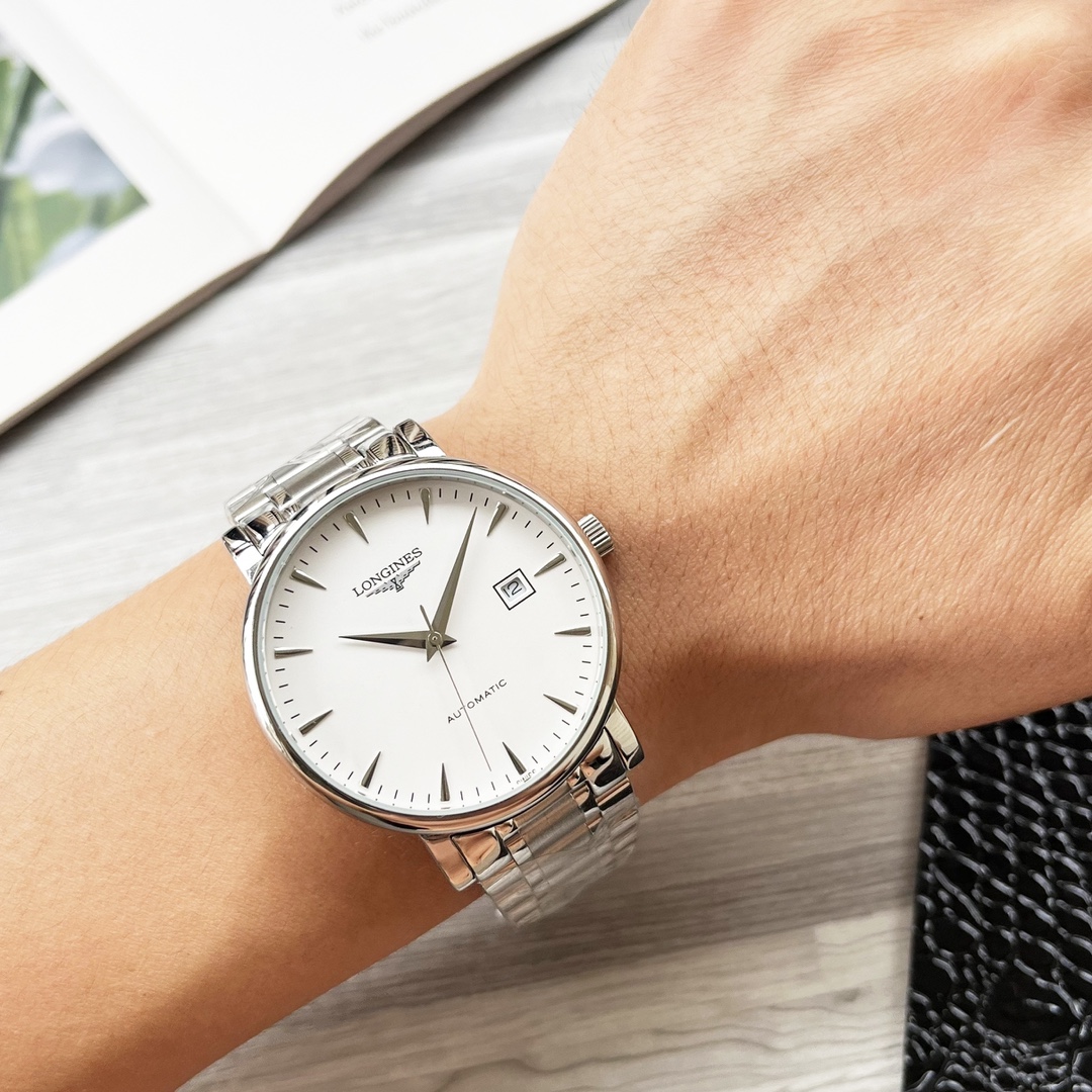 NO:340883,White shell and gold shell steel belt 20 [Latest] Longines three-pin design [Type] boutique men's watch [Watch strap] real cowhide strap ///316 stainless steel strap (comfortable and durable) [Movement] High-end fully automatic mechanical movement [Mirror] Mineral reinforced glass (higher definition) Elegant taste, vast and atmospheric, ingenious, wrist treasure, size diameter 41mm thick 12Mm hot sale!  Welcome to reprint!  longines cowhide19860909白壳金壳 钢带20【最新】浪琴三针设计【类型】精品男士腕表【表带】真牛皮表带///316精钢表带（舒适耐用）【机芯】高端全自动机械机芯【镜面】矿物质强化玻璃（更高清） 品味高雅 浩瀚大气 匠心独运 腕间瑰宝 尺寸直径41mm厚12Mm热卖上市！欢迎转载！,,longines,cowhide,Watch