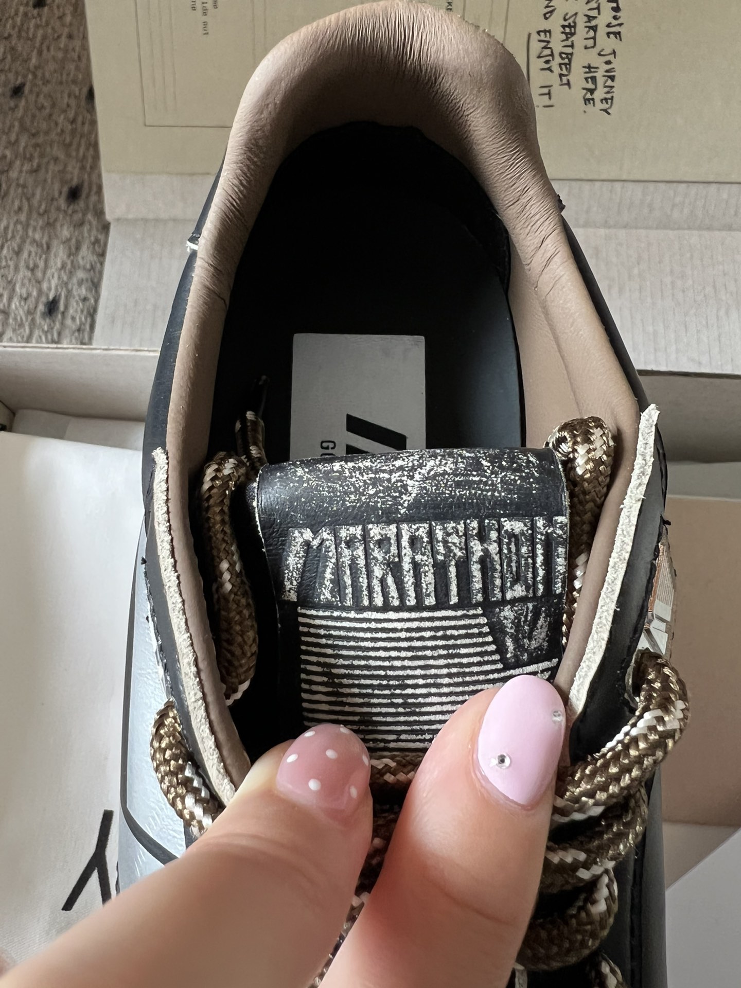 Golden Goose Marathon Leather Sneakers - Lightweight & Breathable 8 i1758353234 2616 6