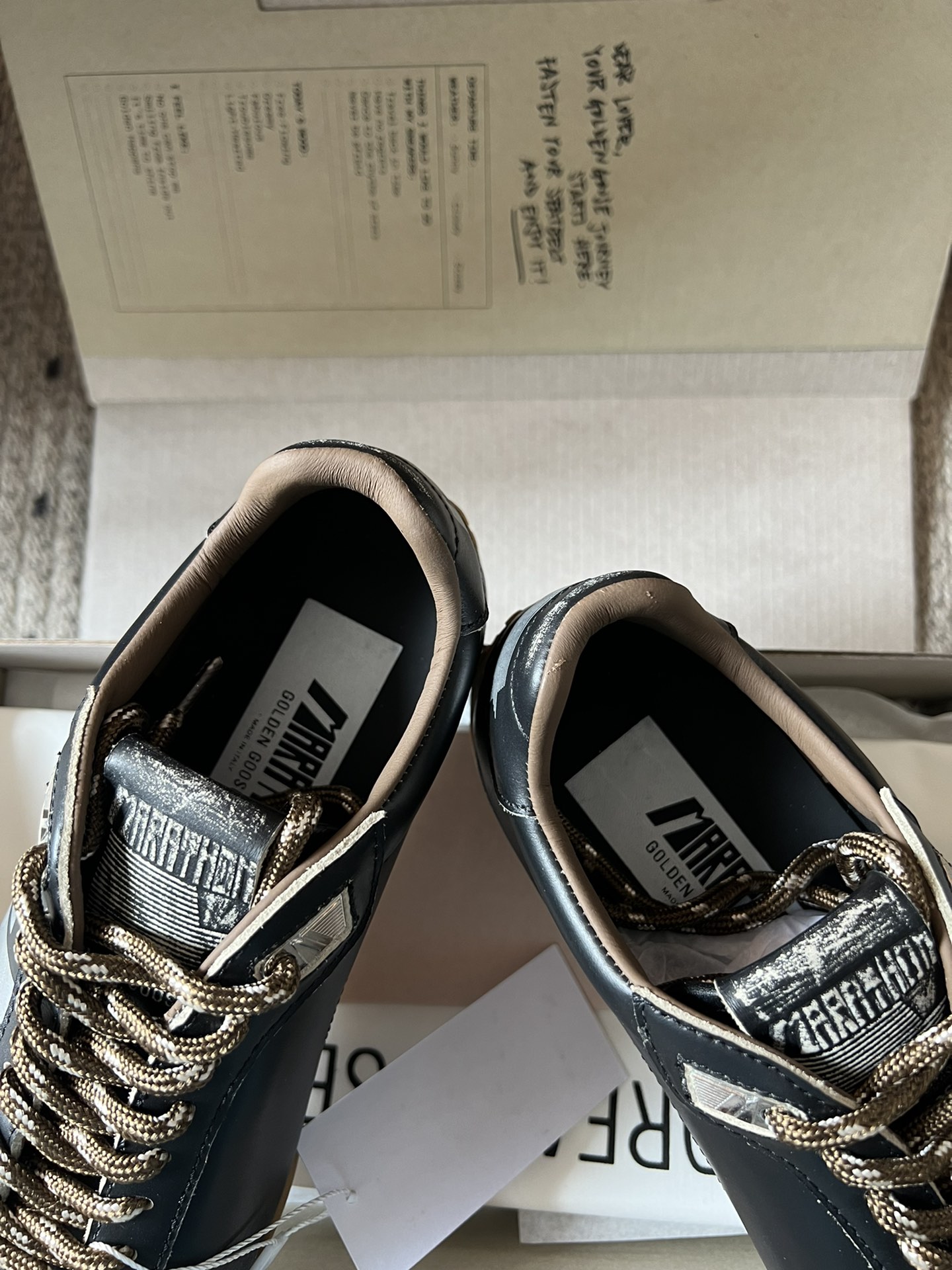 Golden Goose Marathon Leather Sneakers - Lightweight & Breathable 7 i1758353234 779 5
