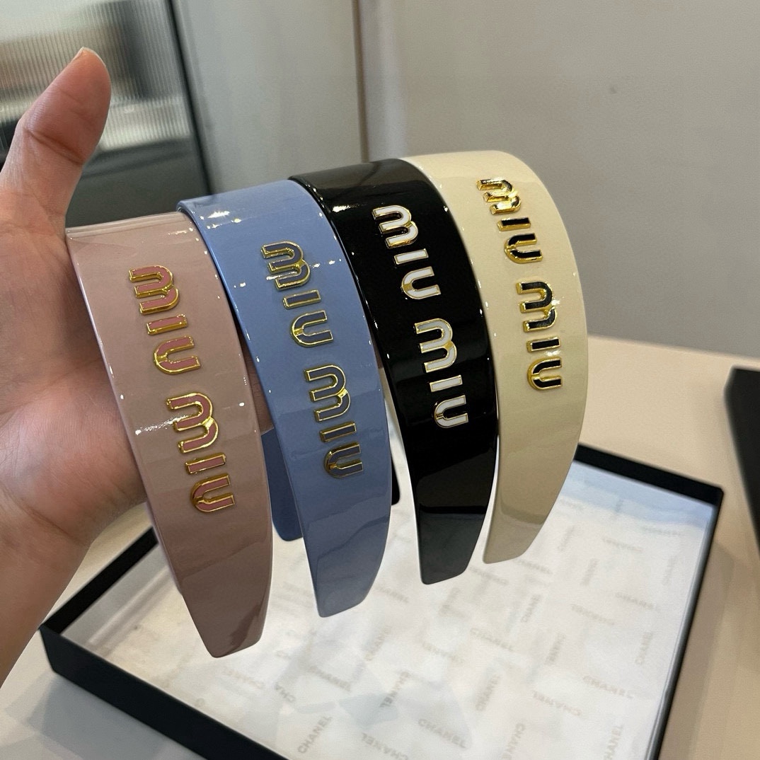 ¥miumiu缪缪亚克力发箍