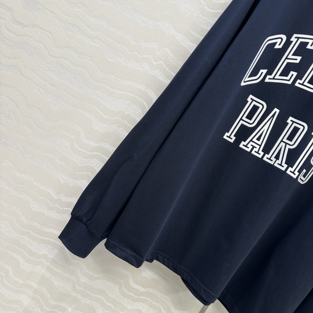 独家首发❤️原单品质CE旋门长袖T恤，轻盈纯棉面料质感柔软舒适，时髦精必备单品解锁所有穿搭！认准我家品质