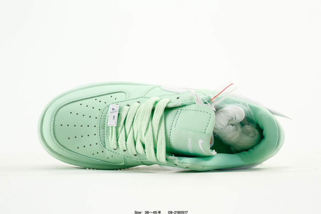 💰185
✅Abush x Nk Air Force 1‘07 ow S 空军一号联名标志性的Swoosh延伸至鞋跟之外 鞋舌和鞋垫上印有ABUSH品牌标志 整体简约大气
货号:V3464-200
尺码:36 36.5 37.5 38 38.5 39 40 40.5 41 42 42.5 43 44 45
编码：09-2180517