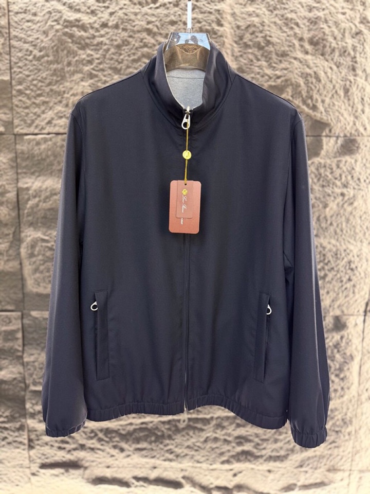 Loro Piana 诺悠翩雅 lP🆕ss 秋冬新品 Bomber Windmate® 男士双面飞行员夹
