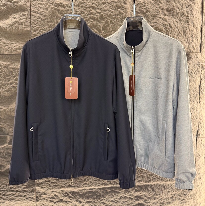 Loro Piana 诺悠翩雅 lP🆕ss 秋冬新品 Bomber Windmate® 男士双面飞行员夹