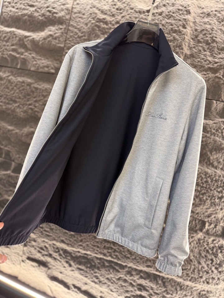 Loro Piana 诺悠翩雅 lP🆕ss 秋冬新品 Bomber Windmate® 男士双面飞行员夹