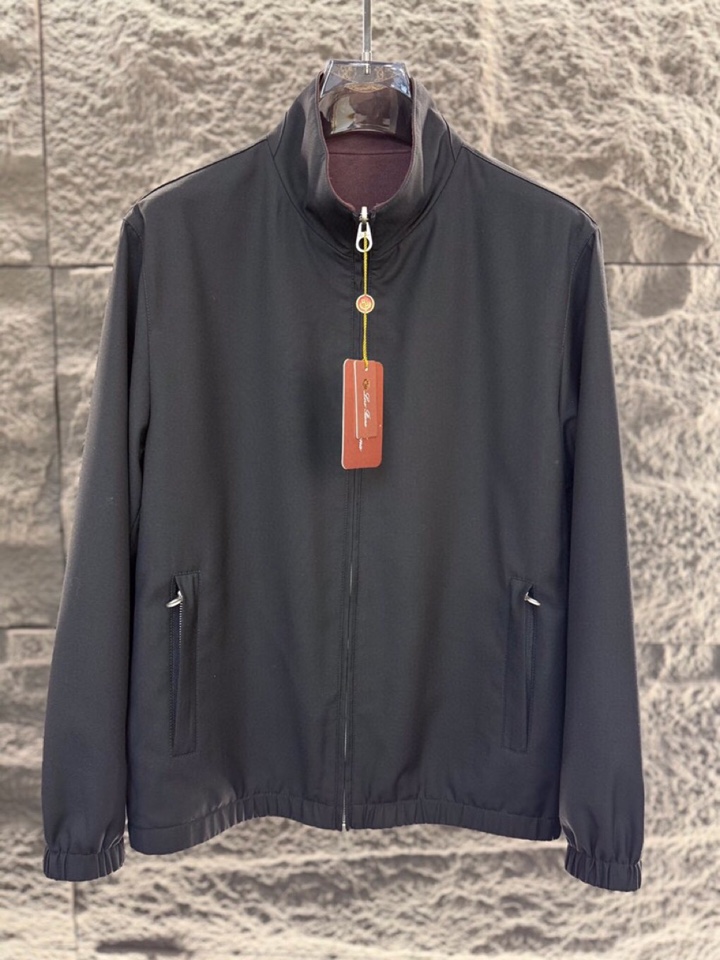 Loro Piana 诺悠翩雅 lP🆕ss 秋冬新品 Bomber Windmate® 男士双面飞行员夹