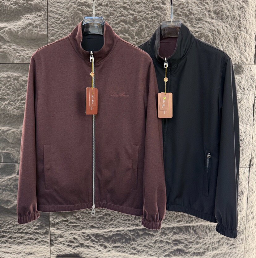 Loro Piana 诺悠翩雅 lP🆕ss 秋冬新品 Bomber Windmate® 男士双面飞行员夹