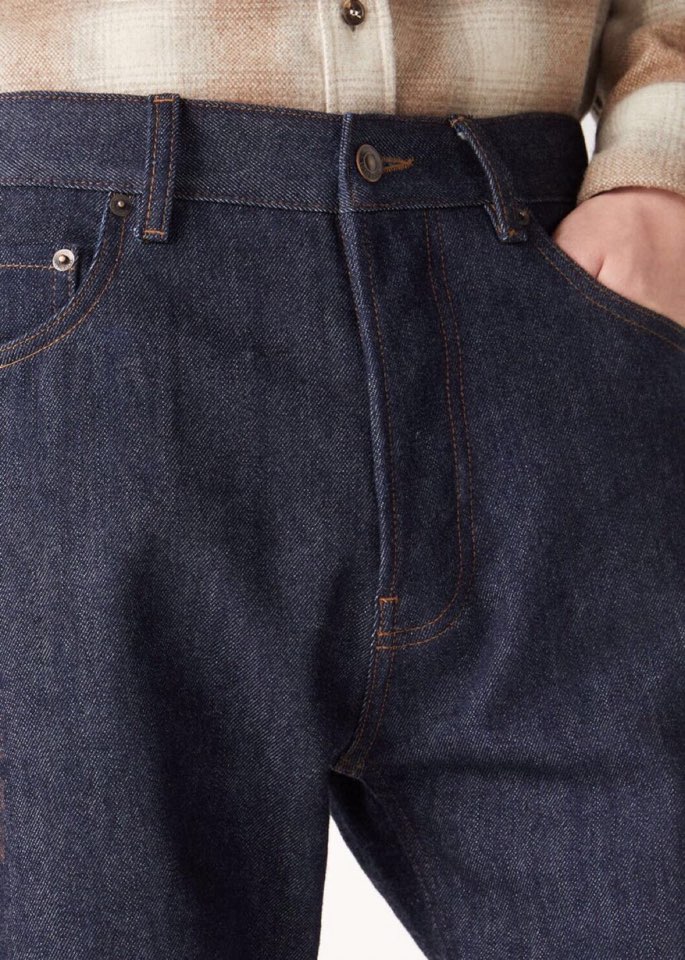 Loro Piana 诺悠翩雅lP🆕 ss 秋冬新品\nKamen 棉+羊绒面料男士牛仔裤， 裁剪精细完