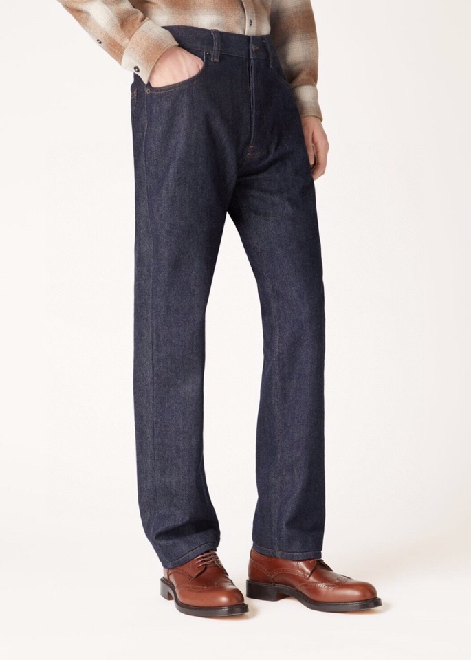 Loro Piana 诺悠翩雅lP🆕 ss 秋冬新品\nKamen 棉+羊绒面料男士牛仔裤， 裁剪精细完