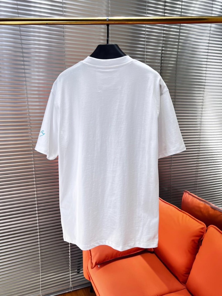 Givenchy 纪梵希2025春夏新品短袖圆领T恤，原版印花刺绣字母Logo，三标齐 帅气时尚，简约百