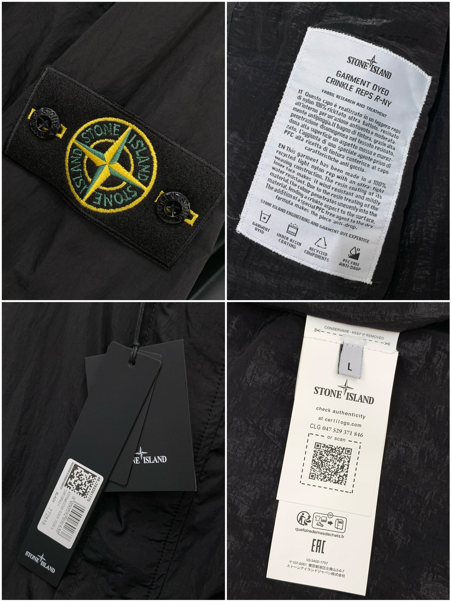 ，Stone Island 石头岛，2025秋季最新款，专柜同步有售，原单狠货，爆款时尚休闲连帽外套，进