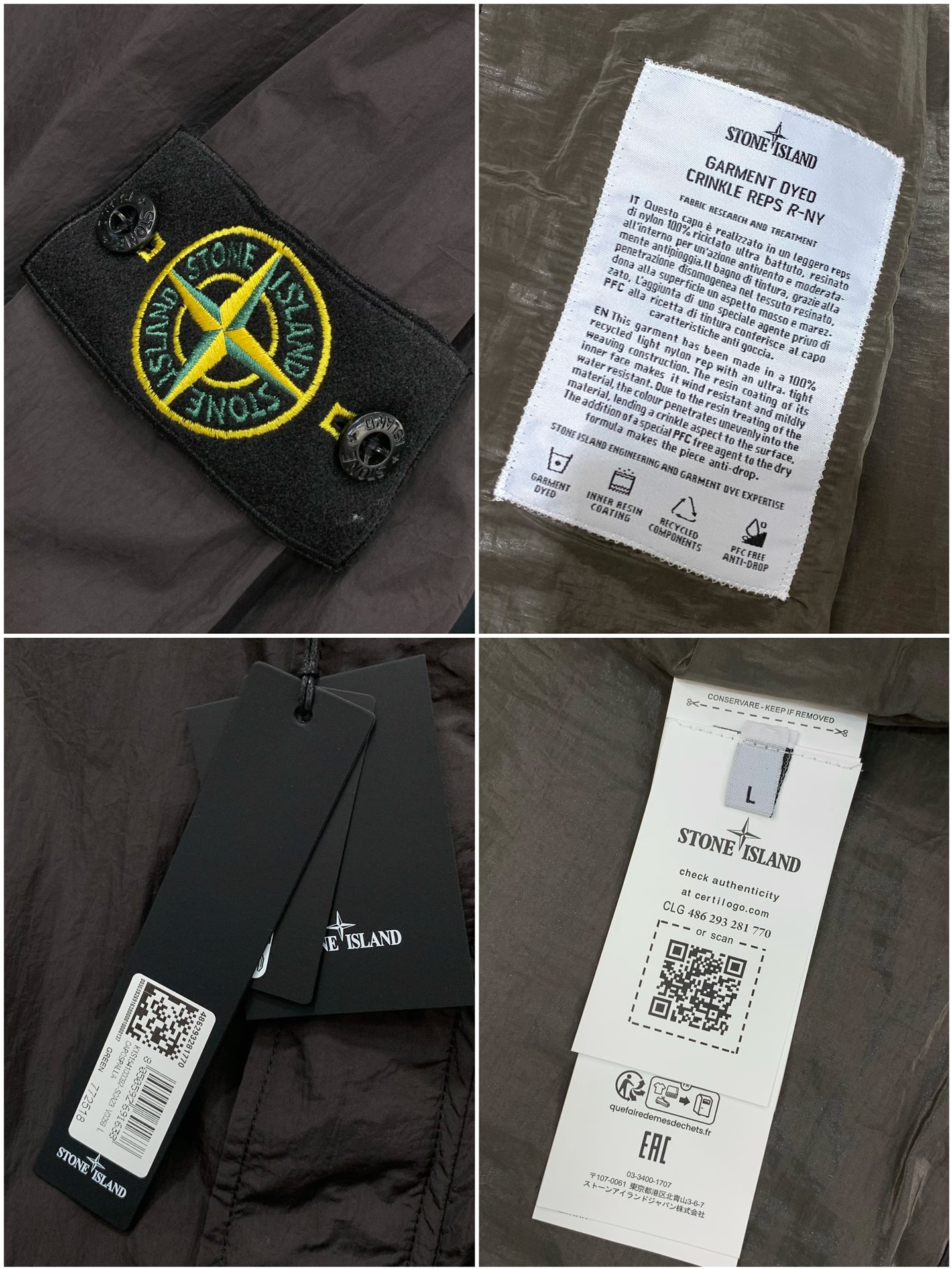 ，Stone Island 石头岛，2025秋季最新款，专柜同步有售，原单狠货，爆款时尚休闲连帽外套，进