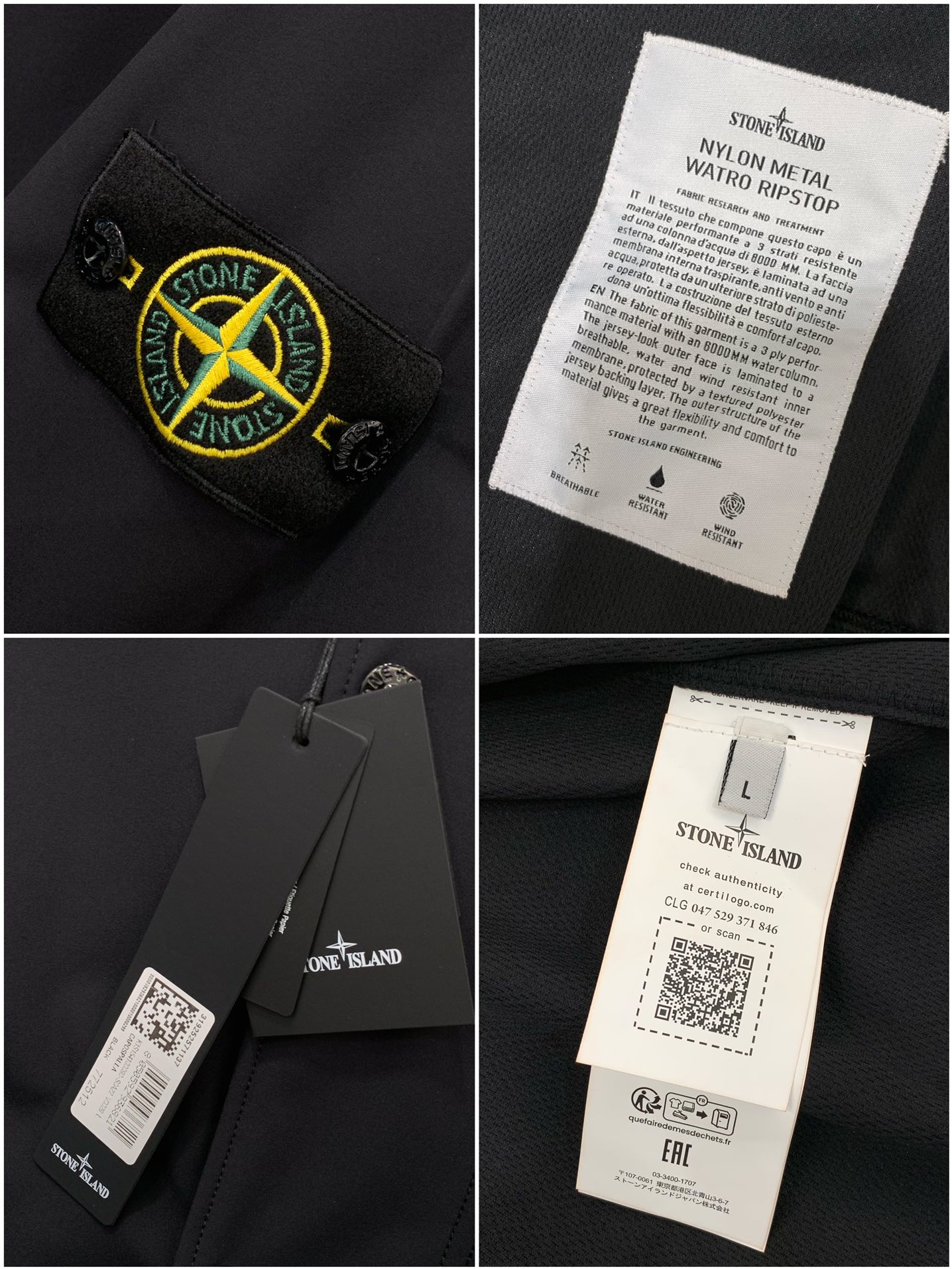 ，Stone Island 石头岛，2025秋季最新款，专柜同步有售，原单狠货，爆款时尚休闲连帽外套，进