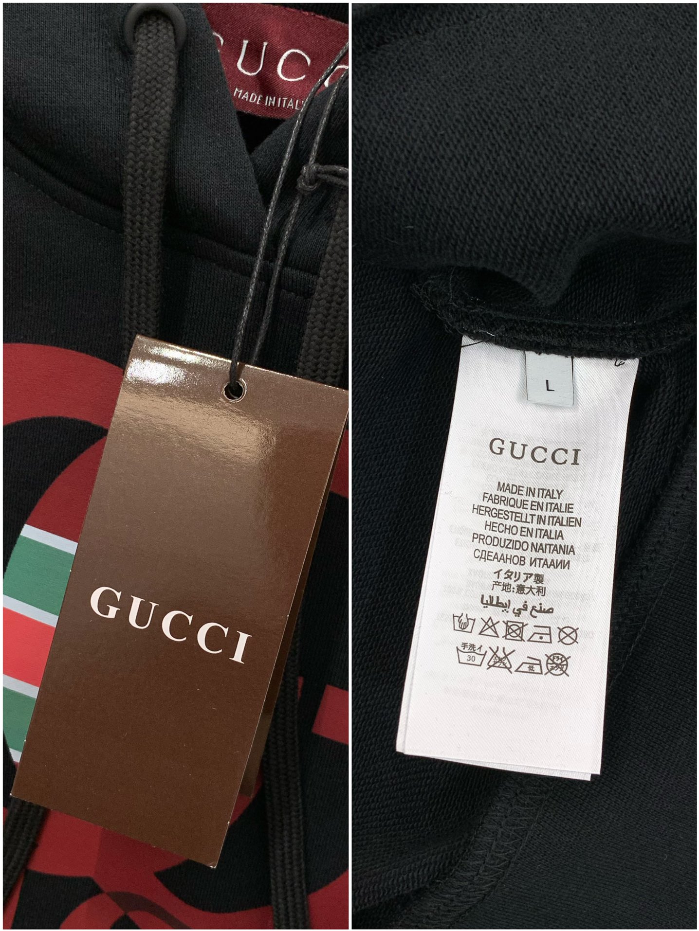 ，Gucci 古驰，2025秋季最新款，专柜同步有售，原单狠货，时尚休闲连帽卫衣，上身很有特点！吸睛而有