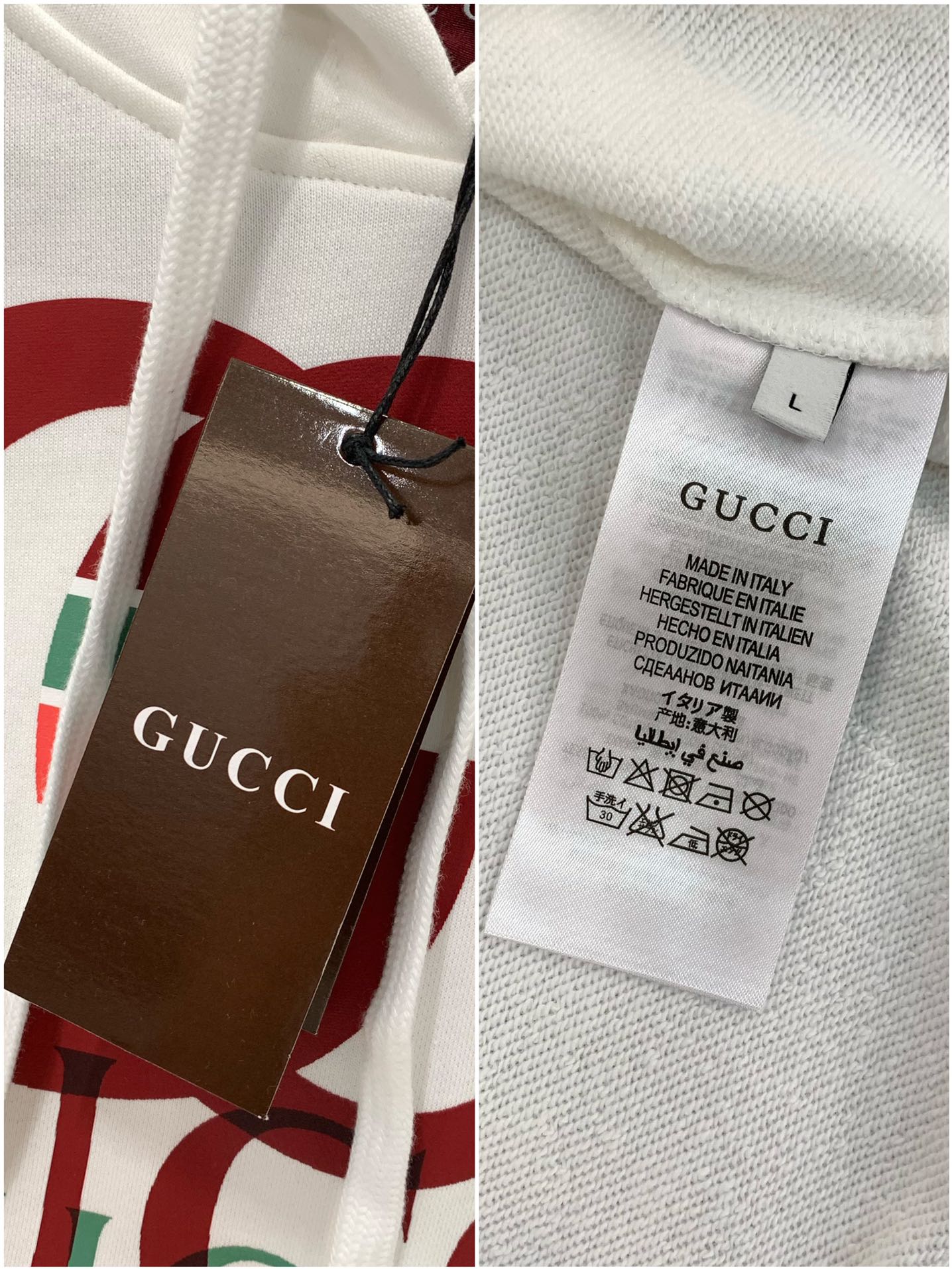 ，Gucci 古驰，2025秋季最新款，专柜同步有售，原单狠货，时尚休闲连帽卫衣，上身很有特点！吸睛而有