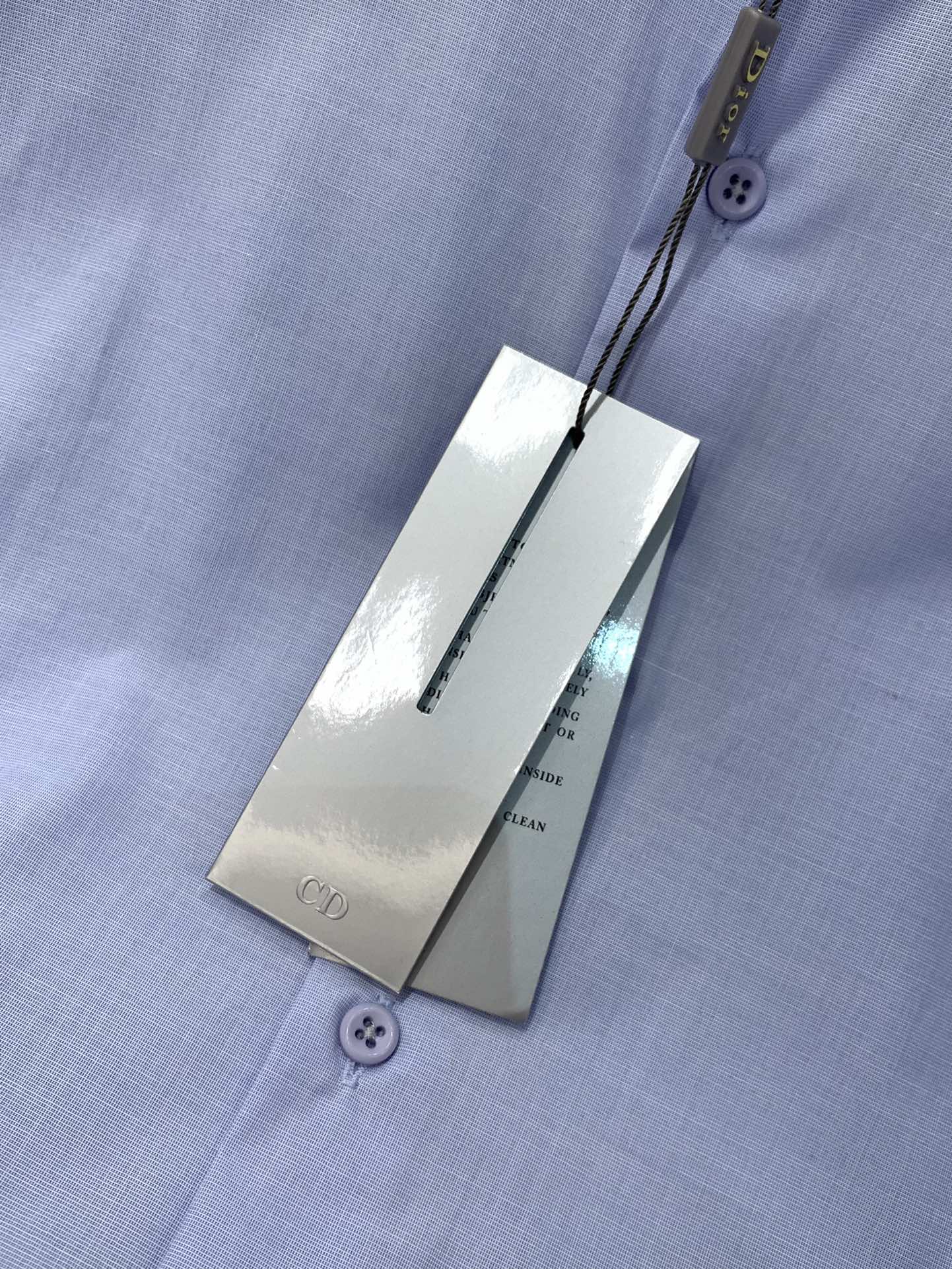 ，Dior 迪奥， 2025秋季新品，专柜同步有售，简约时尚休闲长袖衬衫，原版进口面料，舒适透气，精致刺