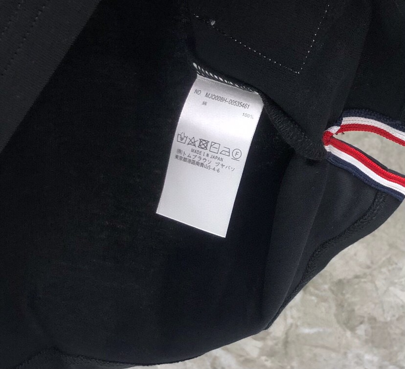 THOM BROWNE 汤姆布朗 TB大船锚圆领短袖T恤 男女同款情侣款短袖圆领T恤\n码数：1～4码 