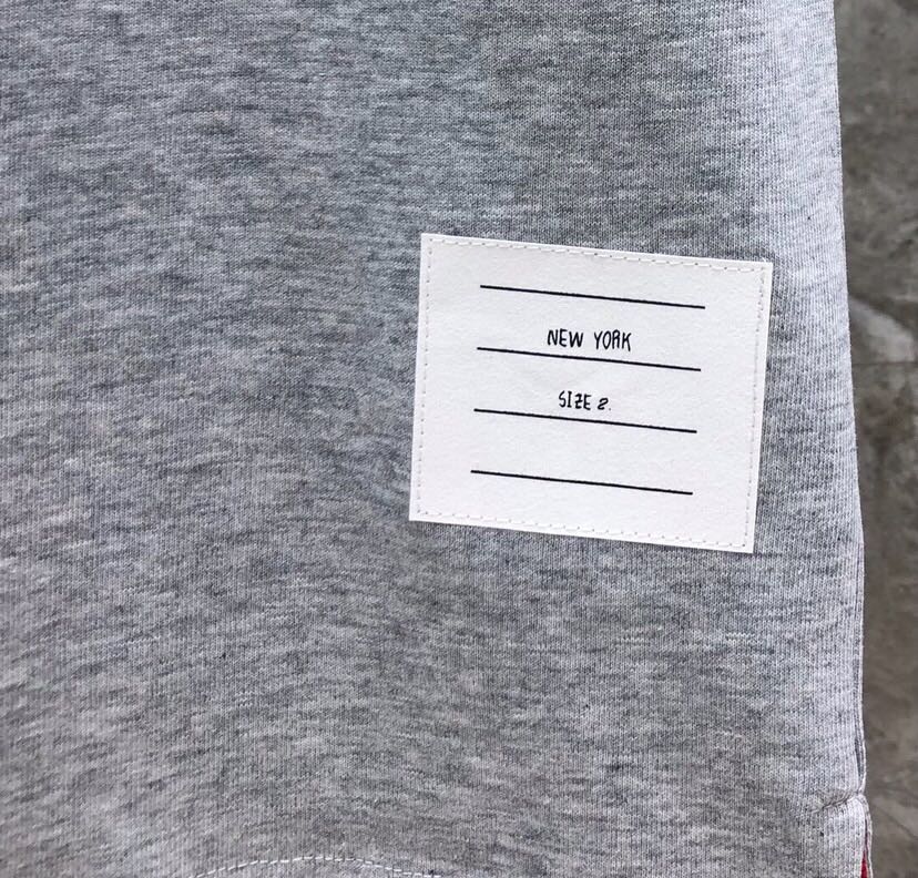 THOM BROWNE 汤姆布朗 TB大船锚圆领短袖T恤 男女同款情侣款短袖圆领T恤\n码数：1～4码 