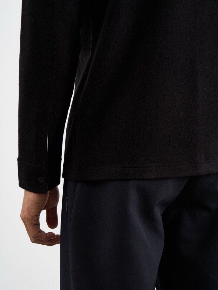 Gucci 古奇2025秋冬海外走秀款<🧸净版堆堆领>。高领长袖T恤，320克重羊毛+德绒混纺，自发热效