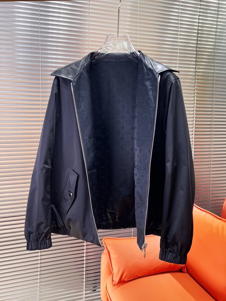 Louis Vuitton 路易威登 LV 驴牌新款原单双面穿夹克外套 ，一面老花一面纯色✨渠道特供 高