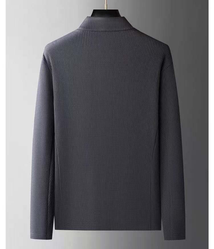 descente 迪桑特时尚简约 早秋立领长袖T恤，打底衫 简洁细腻的设计和高质细节而闻名，裁剪完美，后