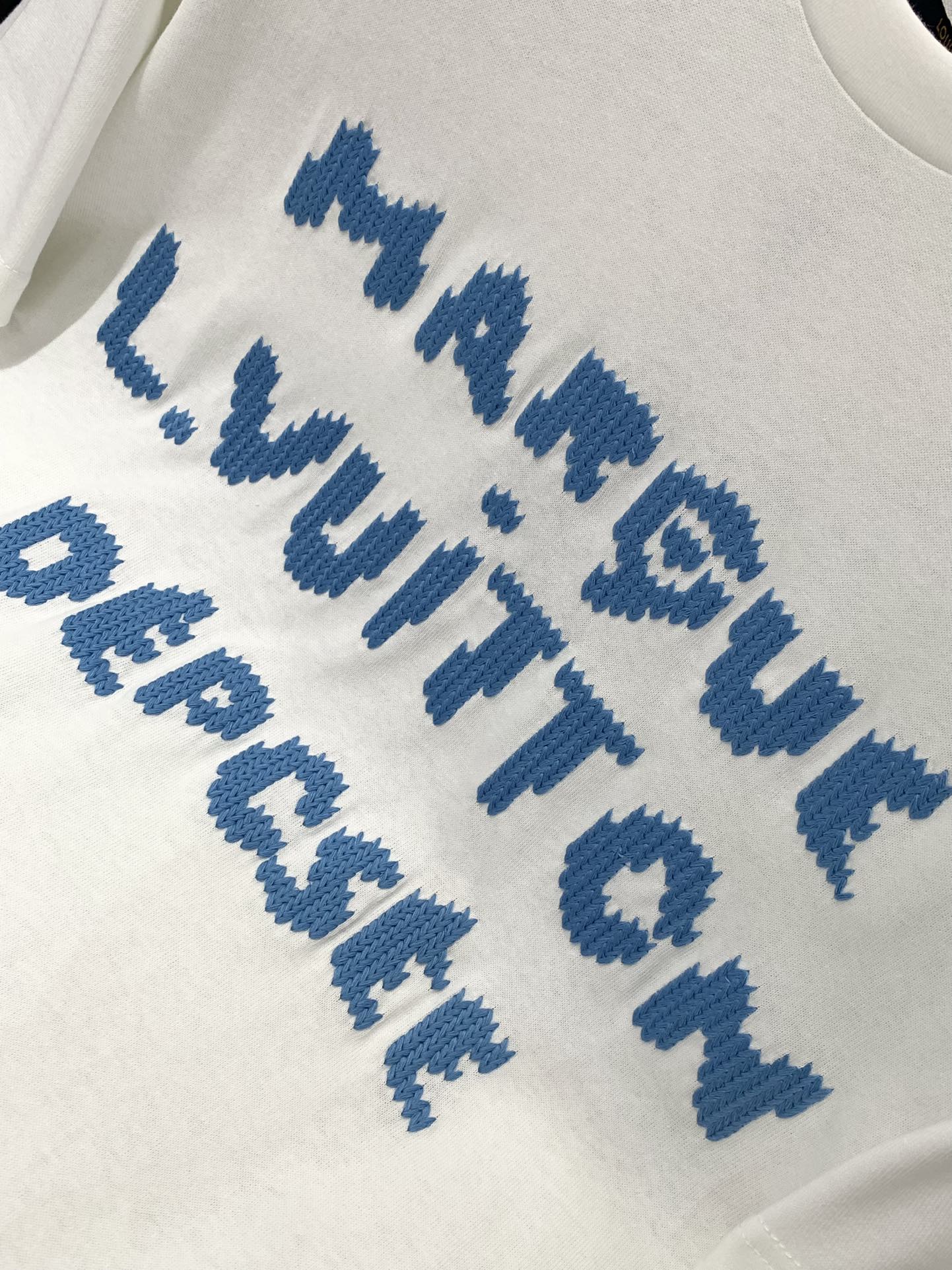 ，LouisVuitton 路易威登，2025夏季最新款，专柜同步有售，原单狠货，时尚休闲圆领短袖T恤，