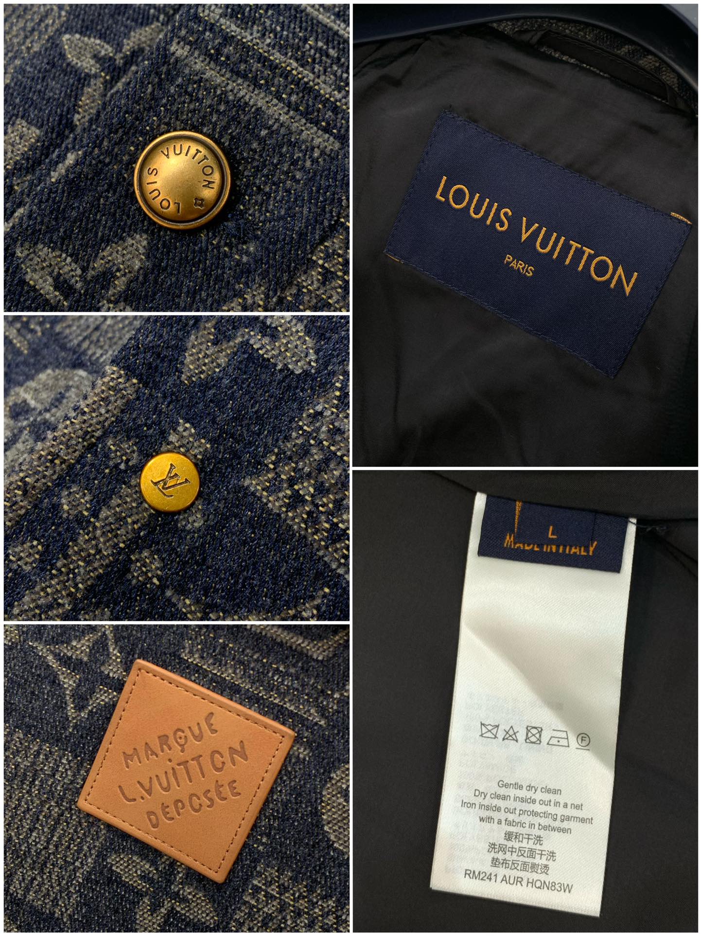 ，LouisVuitton 路易威登，2025秋冬最新款，专柜同步有售，原单狠货，时尚休闲夹克外套，上身