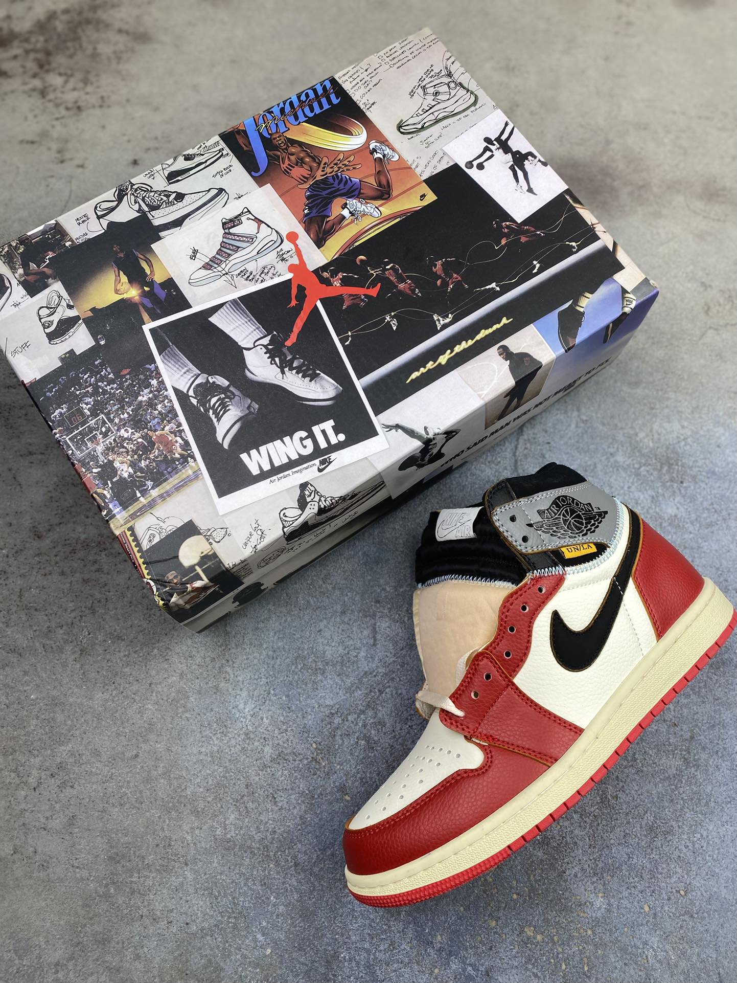 Air Jordan 1 Retro High OG Union LA, High-Top Sneakers, DO7097-100 9 i1758555542 1951 8