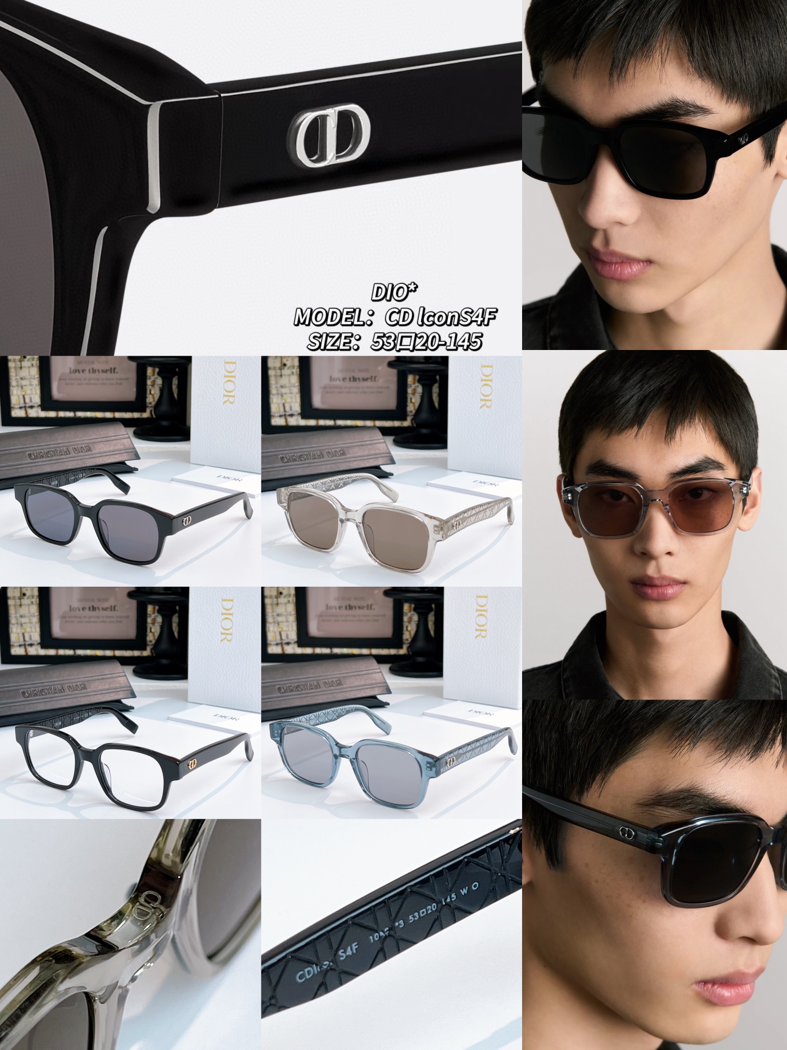DIO* MODELO: CD lconS4F TALLA: 53口20-145