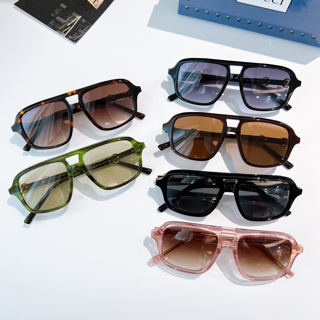 GUCCIMODEL：GG2052SSIZE：53口17-145🔝🔝