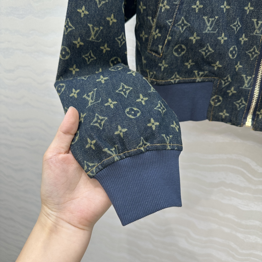 独家首发❤️ 爆单推荐，L25s春夏新品Romantique系列，MONOGRAM激光印花logo牛仔外