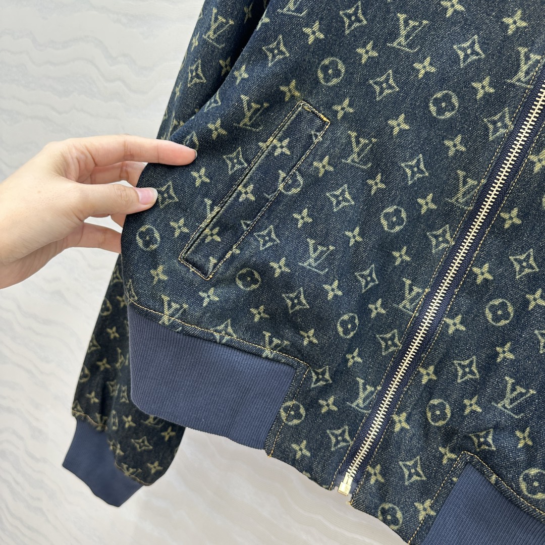 独家首发❤️ 爆单推荐，L25s春夏新品Romantique系列，MONOGRAM激光印花logo牛仔外