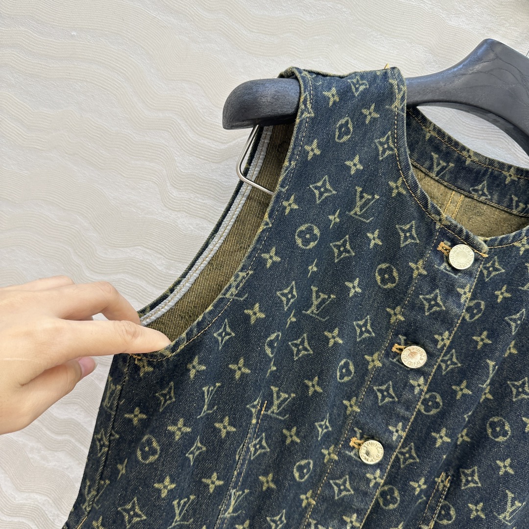 独家首发❤️ 爆单推荐，L25s春夏新品Romantique系列，MONOGRAM激光印花logo牛仔背