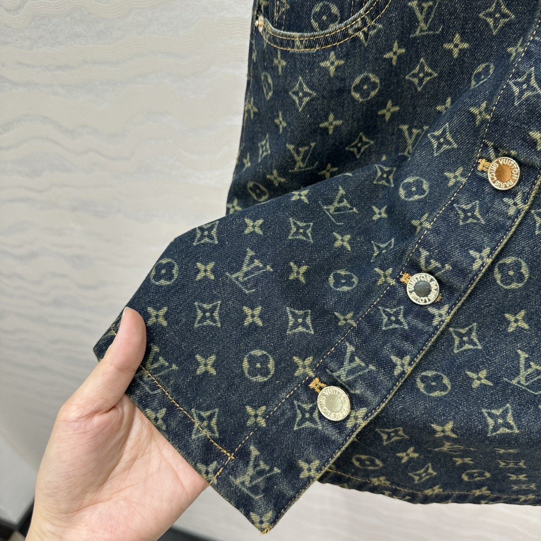 独家首发❤️ 爆单推荐，L25s春夏新品Romantique系列，MONOGRAM激光印花logo牛仔背