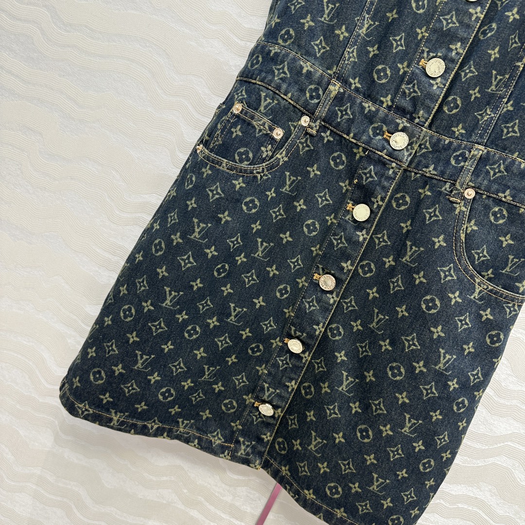 独家首发❤️ 爆单推荐，L25s春夏新品Romantique系列，MONOGRAM激光印花logo牛仔背