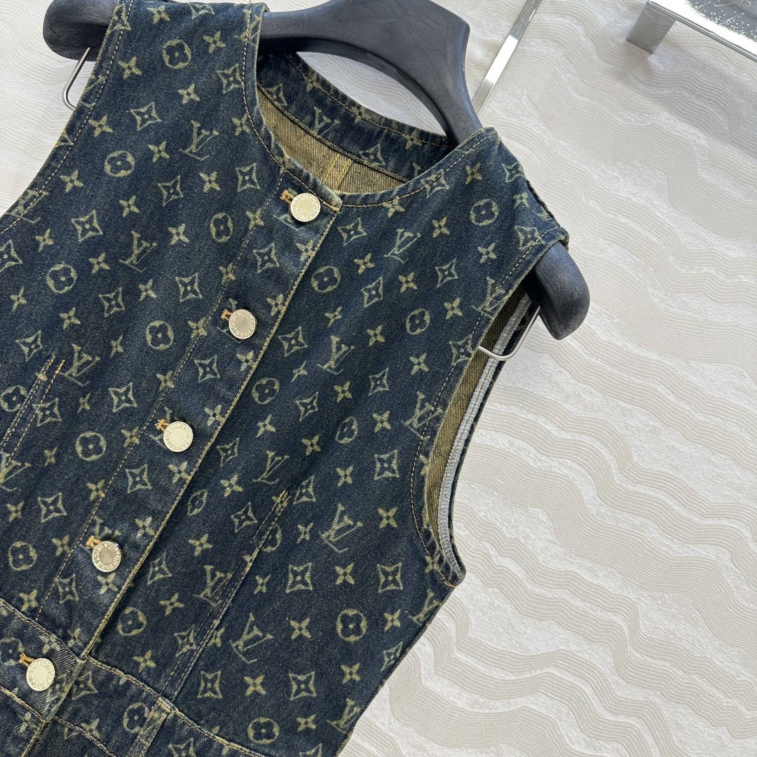 独家首发❤️ 爆单推荐，L25s春夏新品Romantique系列，MONOGRAM激光印花logo牛仔背