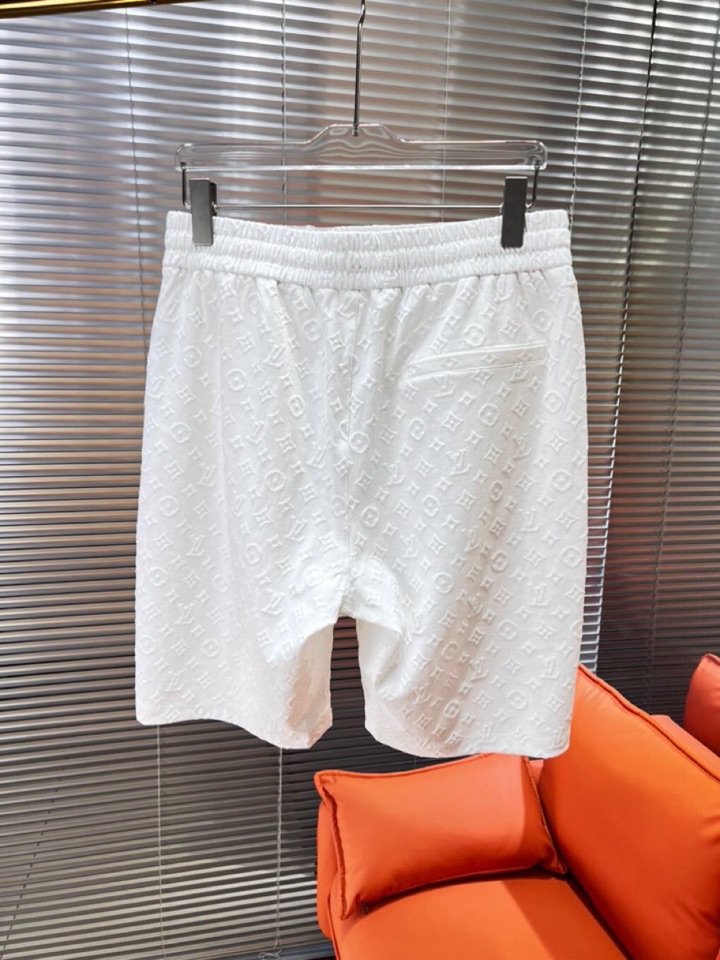 Louis Vuitton 路易威登 LV 驴牌满印提花短裤，采用80支双股100%精梳长绒棉，双龙头大